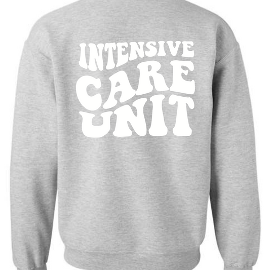 ICU CURVY FONT - TEE OR CREW