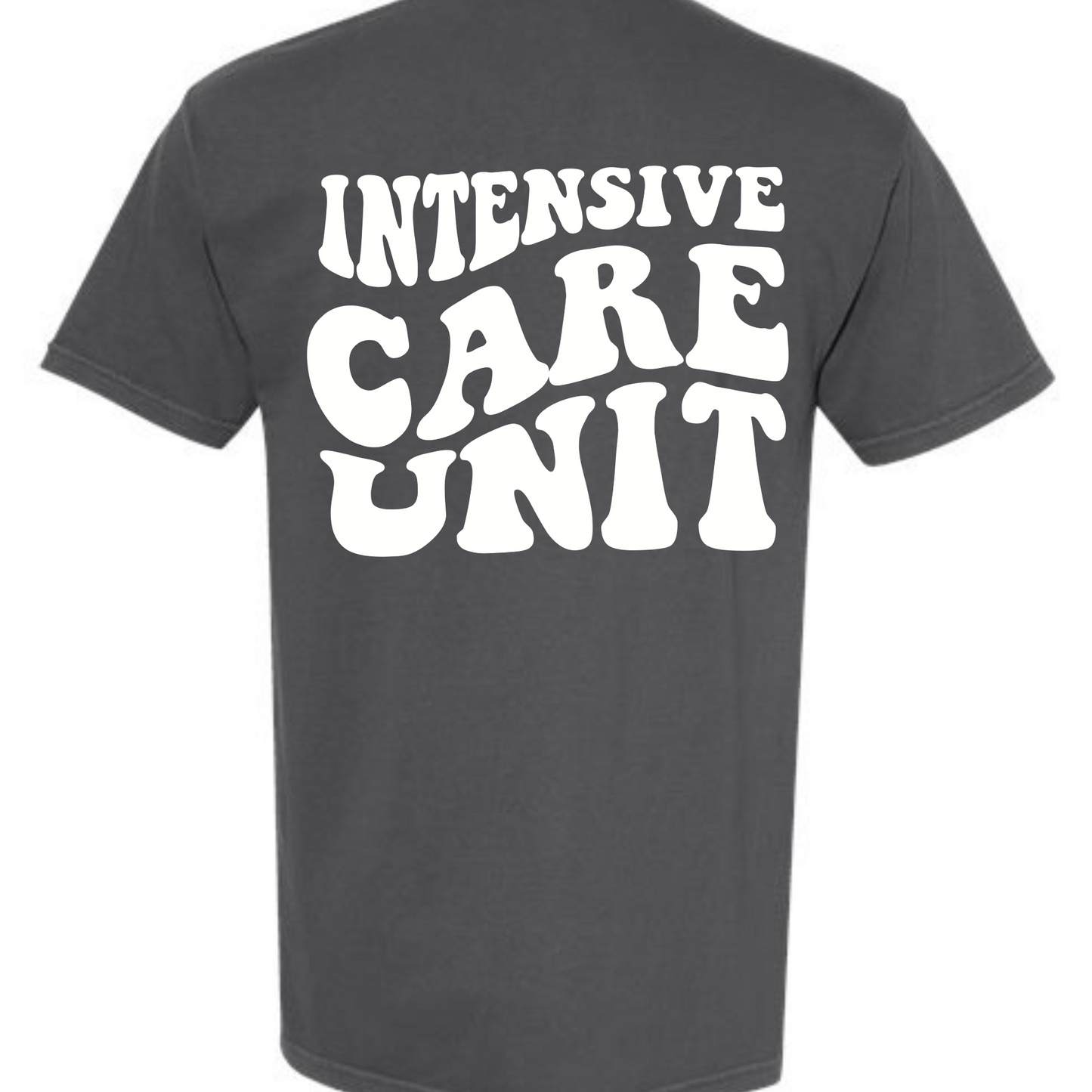 ICU CURVY FONT - TEE OR CREW