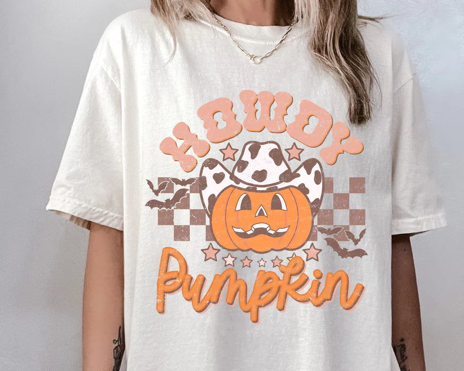 HOWDY PUMPKIN - TEE OR CREW