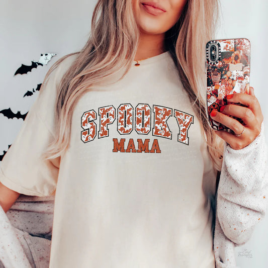 SPOOKY MAMA - TEE OR CREW