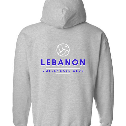 LEBANON VOLLEYBALL CLUB - HOODED SWEATSHIRT