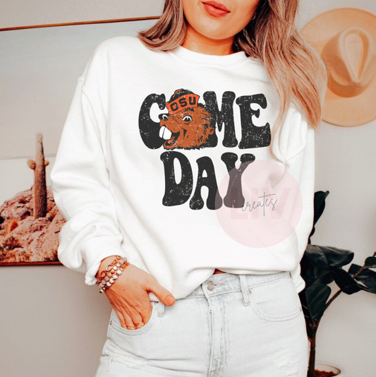 GAME DAY OREGON STATE BEAVERS - TEE OR CREW