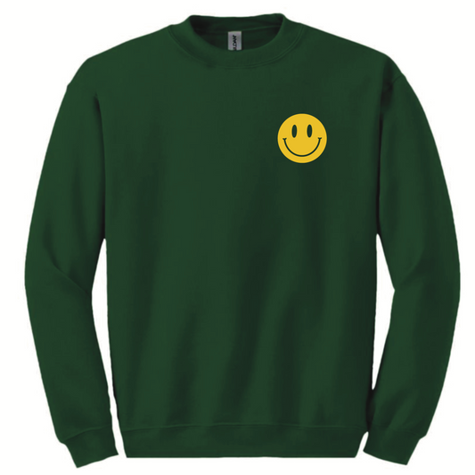 OREGON DUCK SMILEY - TEE OR CREW